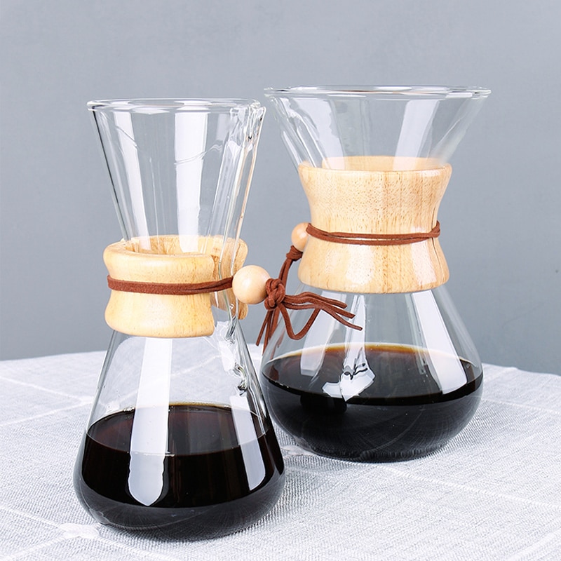 High Resistant Glass Coffee Maker