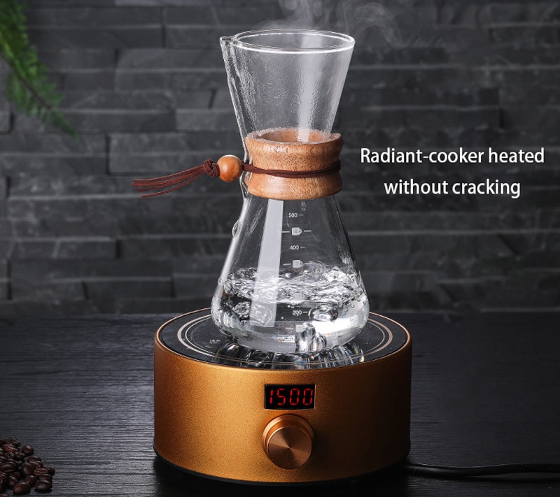 High Resistant Glass Coffee Maker