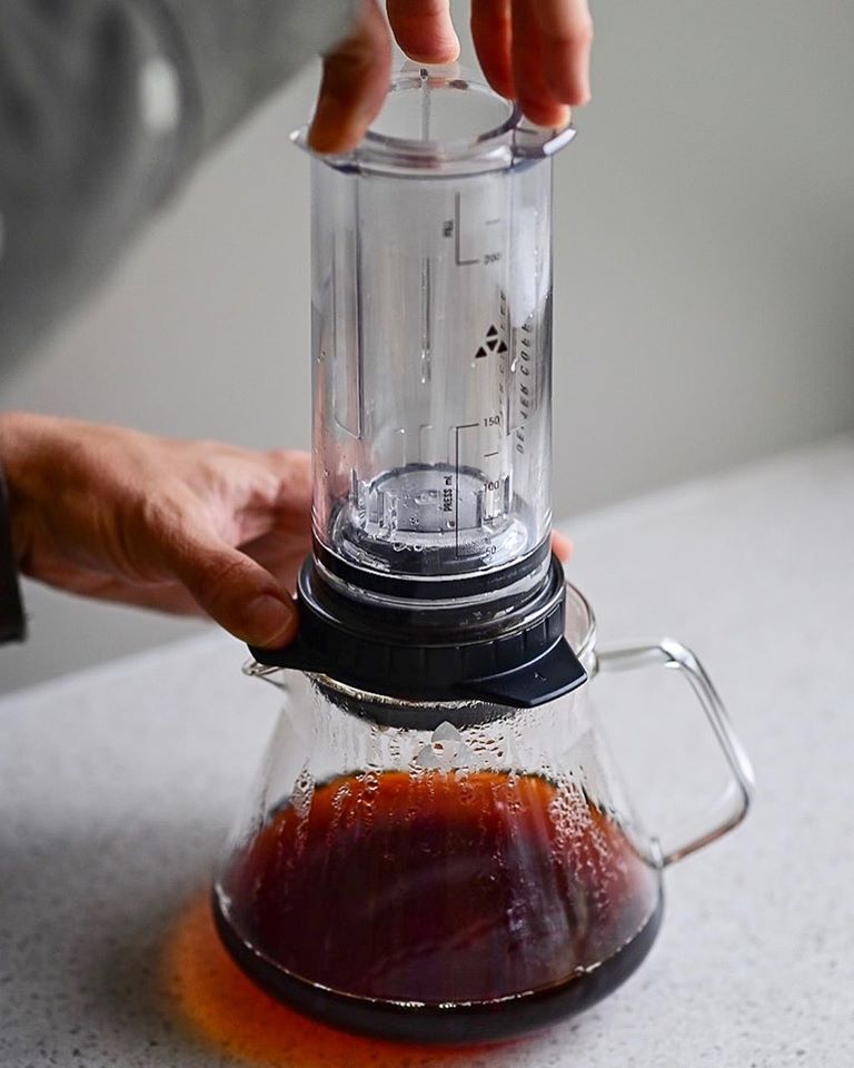 Portable Coffee Brewing Drip Press