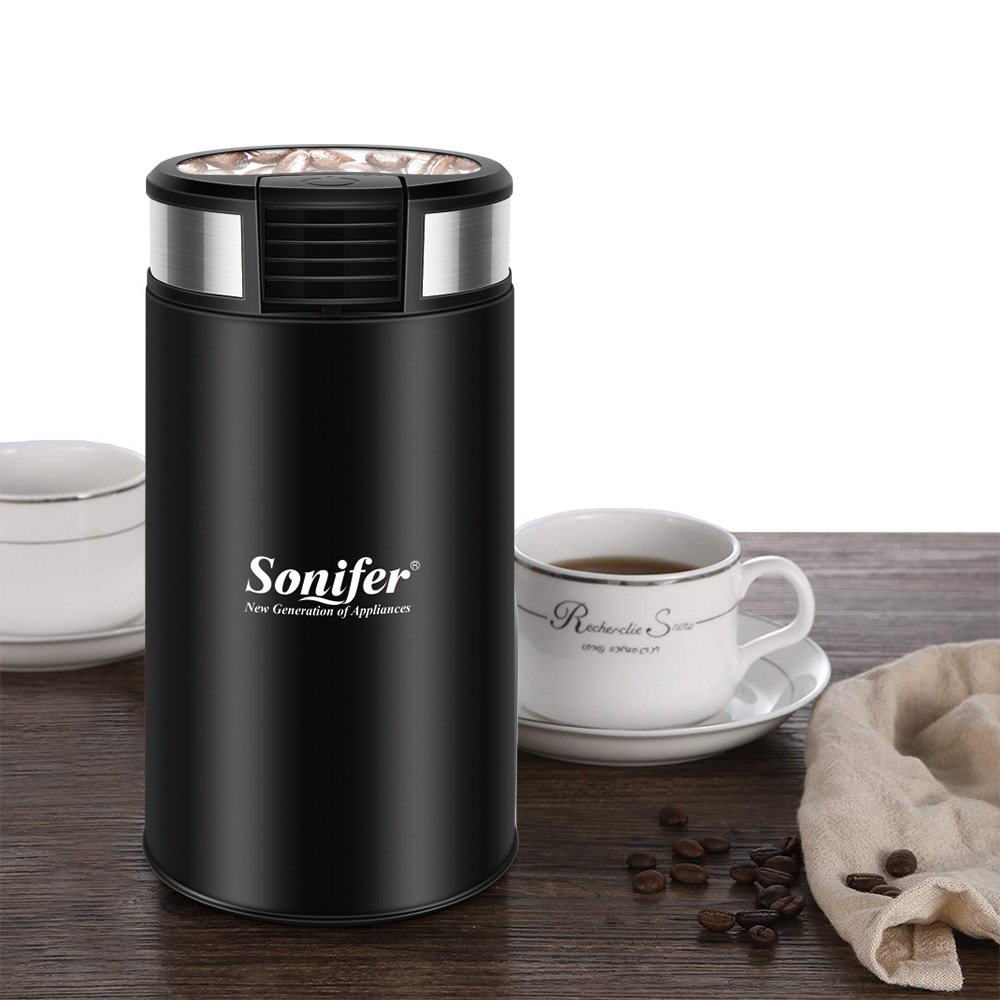 Mini Electric Stainless Steel Coffee Beans Grinder